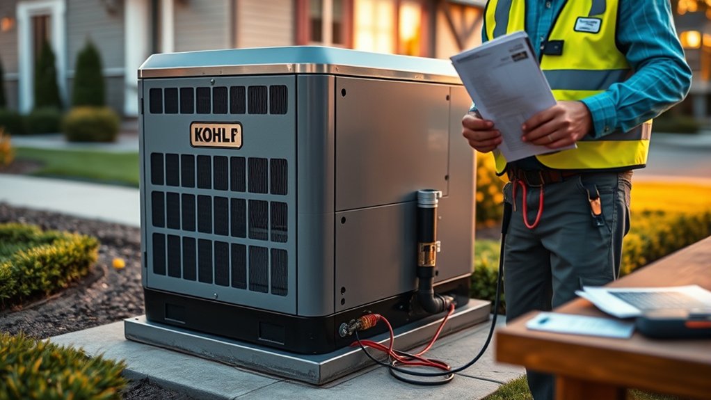 generator installation cost estimates
