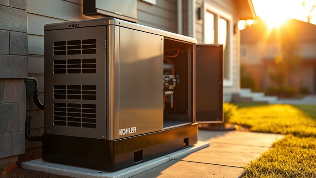 kohler generator cost range