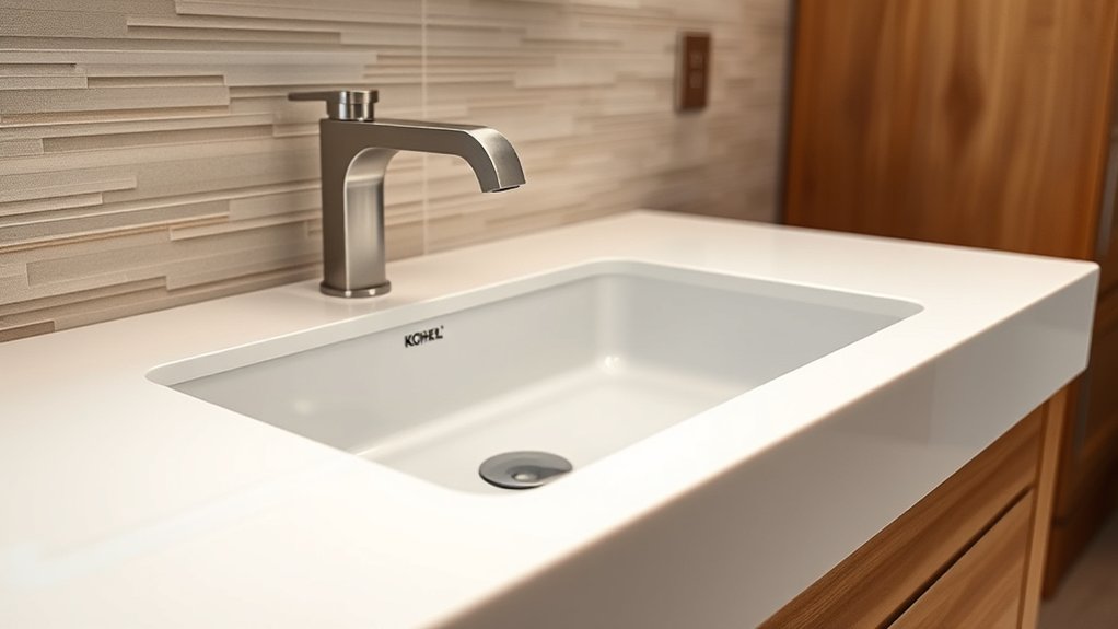 kohler luxstone bathroom solutions