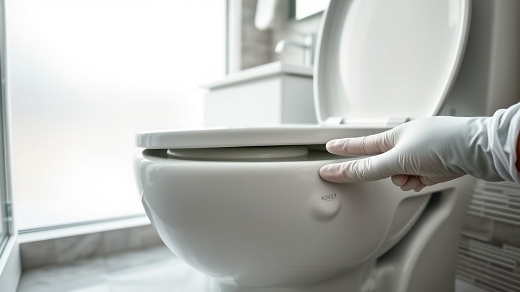 locate toilet model number
