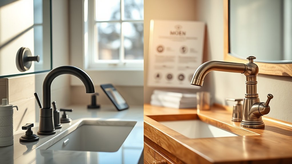 moen offers superior warranty and support