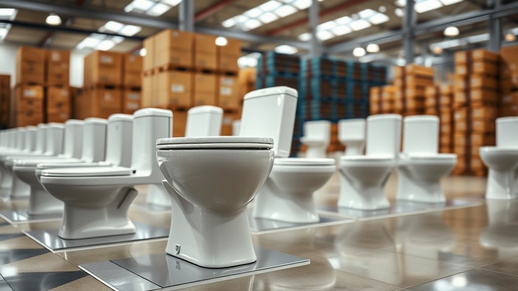 toilet features for comfort