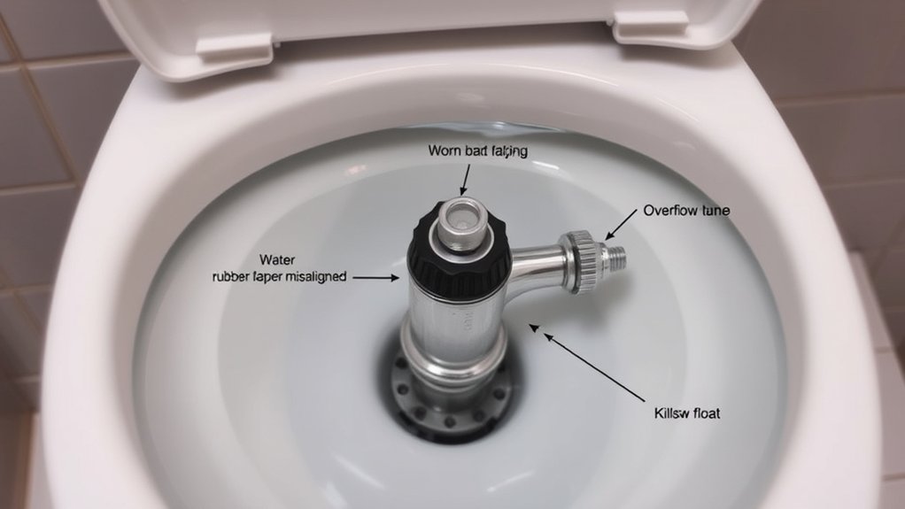 toilet keeps running problem
